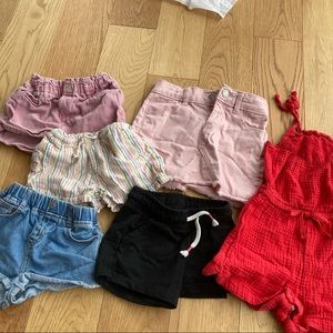 Toddler girl shorts bundle